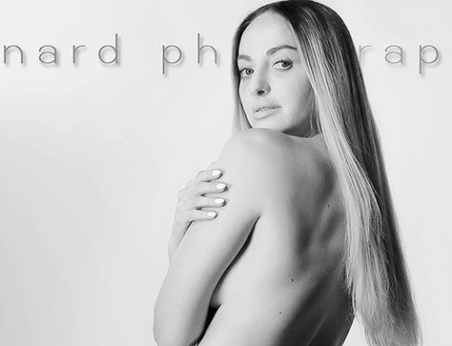 verdeckter Teilakt – Fotoshooting