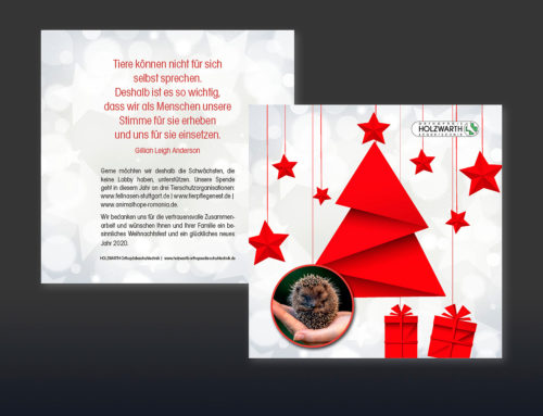 individually designed Christmas cards